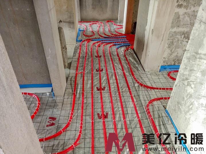 无锡地暖报价-过道地暖管道