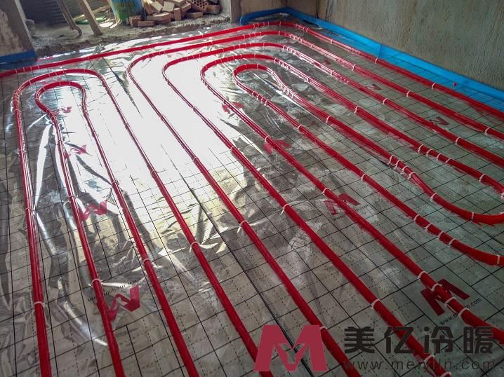 无锡地暖公司-次卧地暖铺设
