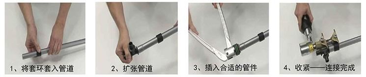 滑紧式连接